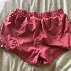 RARE LULULEMON SHORTS, size 4, fits bigger, very rare colors and old style